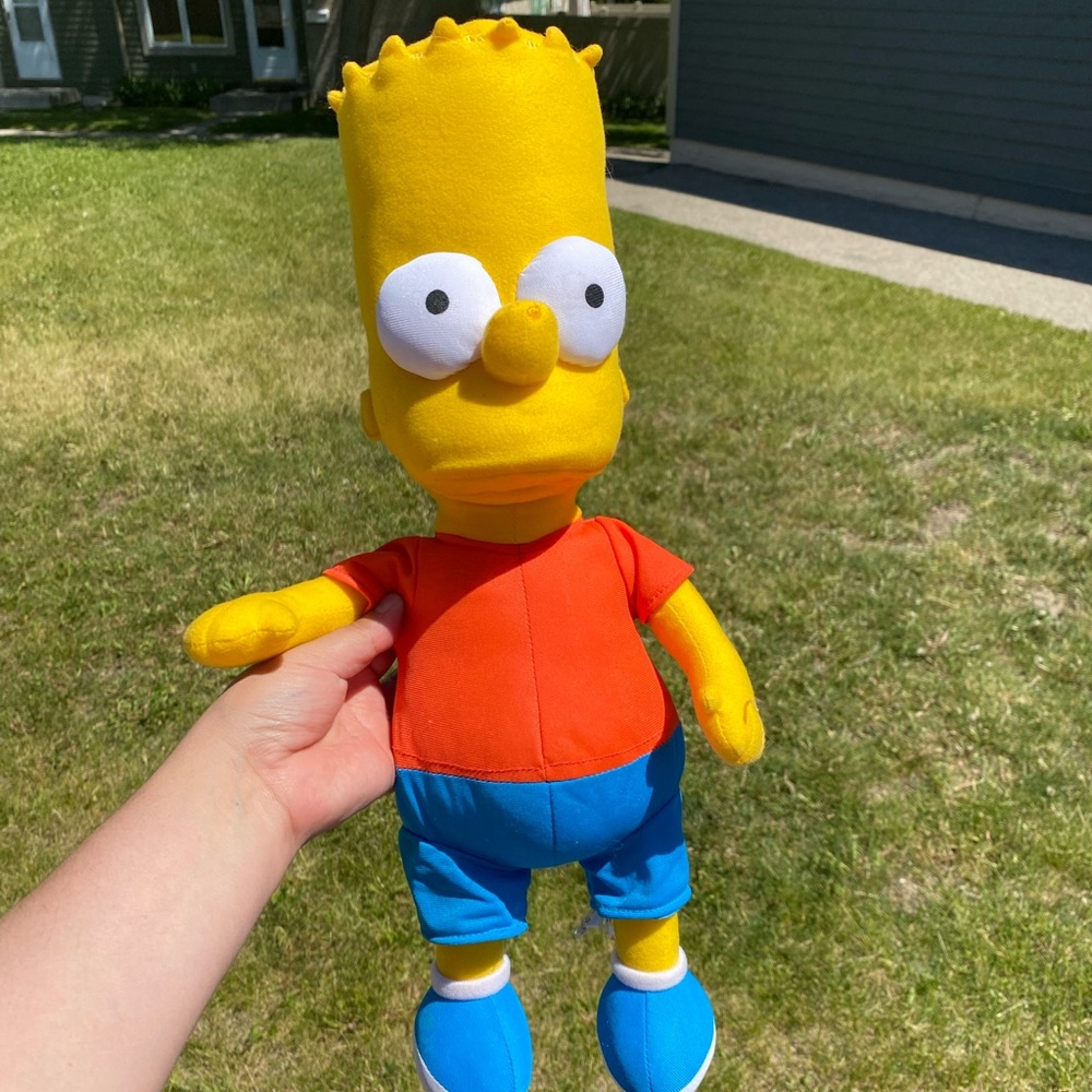 Bart Simpson - The Simpsons Fox 2005 plush stuffed animal
